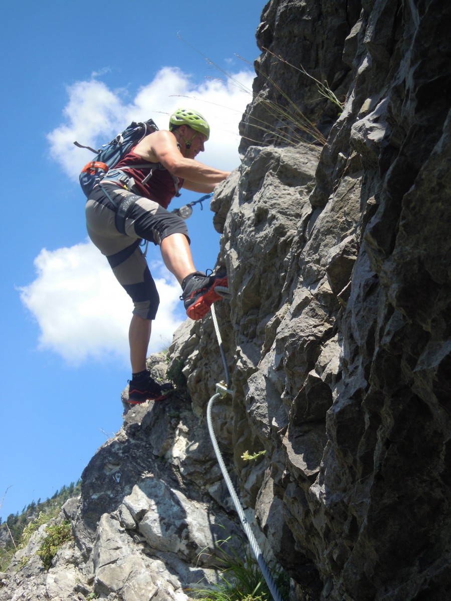 Neuer Klettersteig Am Oberjoch: „Ostrachtaler Klettersteig“ – Hans Beggel